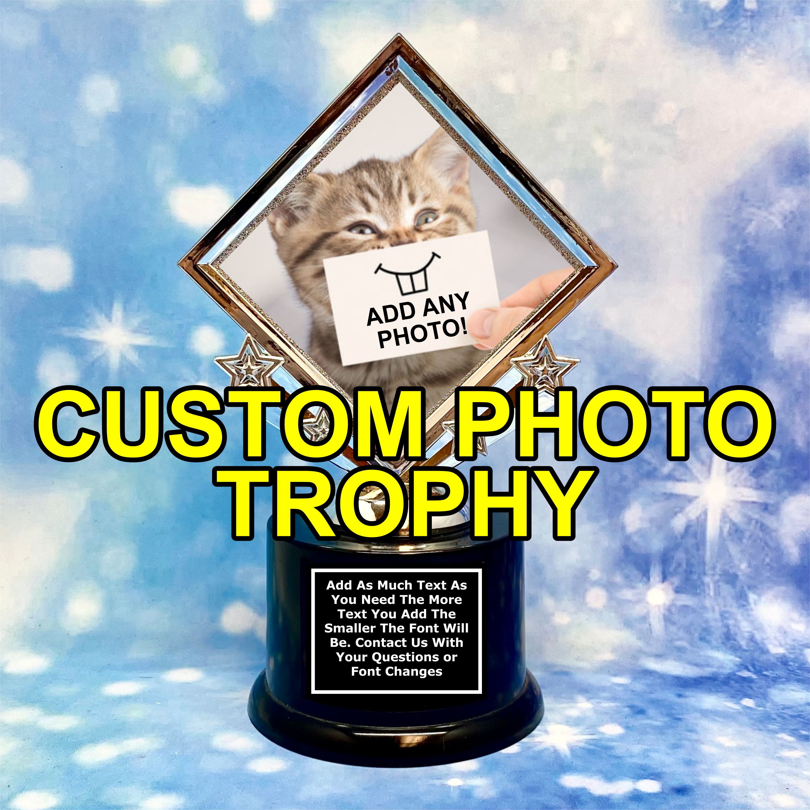 Custom Photo Trophy